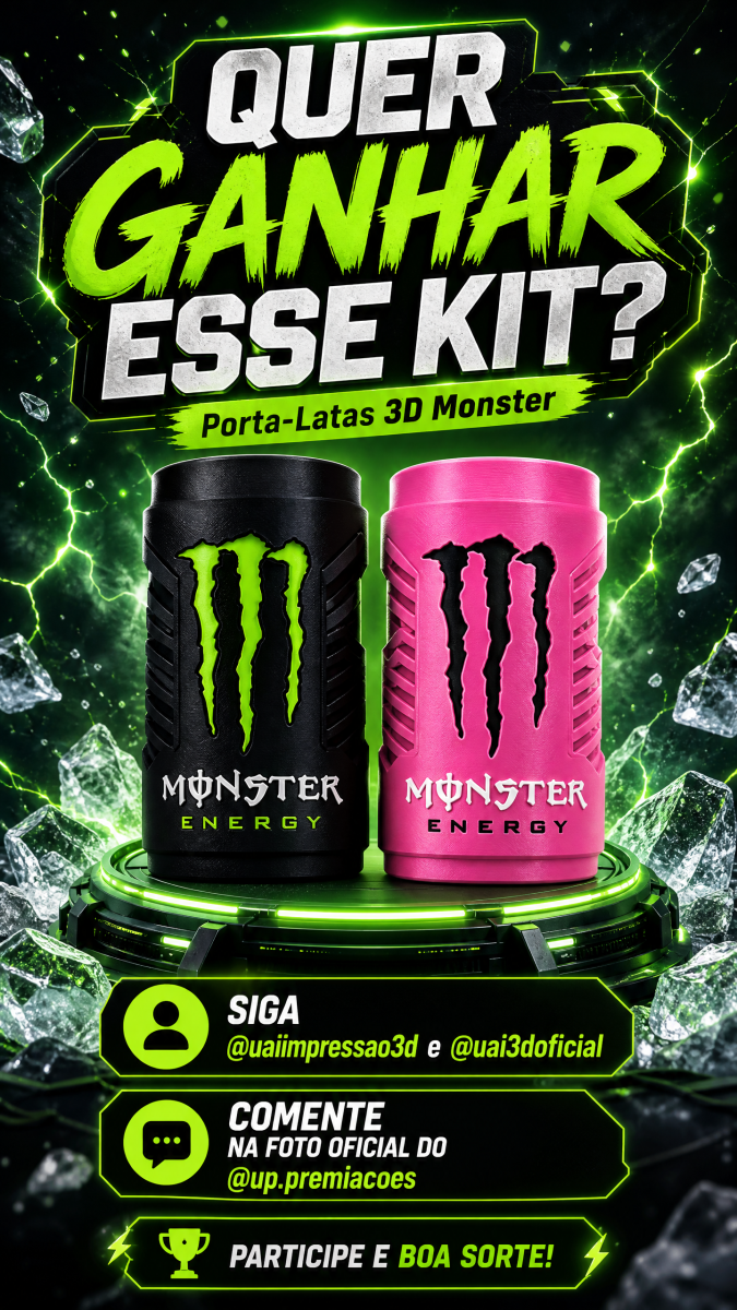 Sorteio Uai Impressão 3D